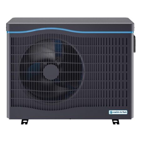 Swim & Fun Inverter wi-fi varmepumpe 9kW 86x38x65cm